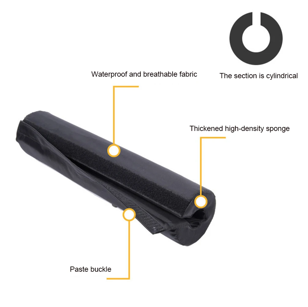 Barbell Pad Squat Weight Lifting Foam Neck Shoulder Protector Black Oxford Cloth High Elastic Foam Barbell Pad Fitness
Barbell Pad Squat Weight Lifting Foam Neck Shoulder Protector Black Oxford Cloth High Elastic Foam Barbell Pad Fitness