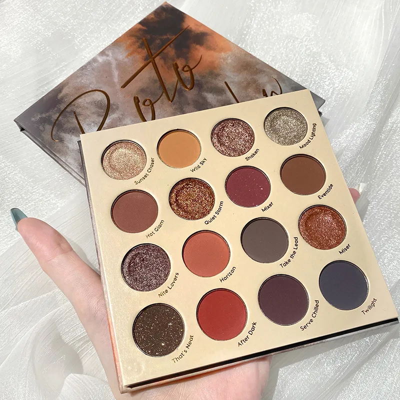 Sixteen-color eye shadow disk INS student pearl sequins fine flash big earth eye shadow cosmetic,beauty
Sixteen-color eye shadow disk INS student pearl sequins fine flash big earth eye shadow cosmetic,beauty