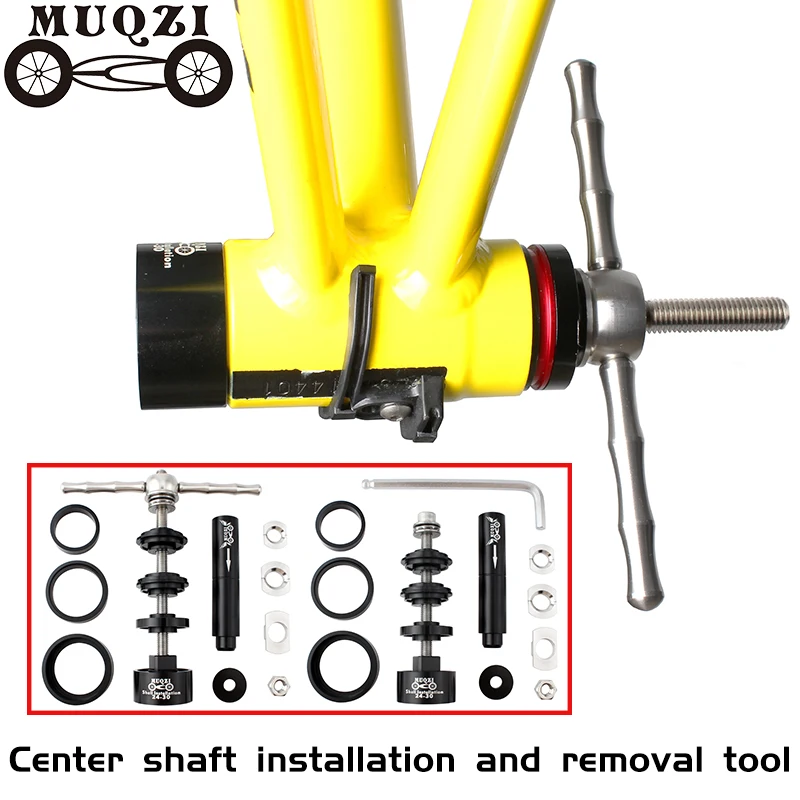 

MUQZI Bicycle Bottom Bracket Install And Removal Tool Axle Disassembly For BB86/30/92/PF30 Mountain Bike Road Fixed Gear