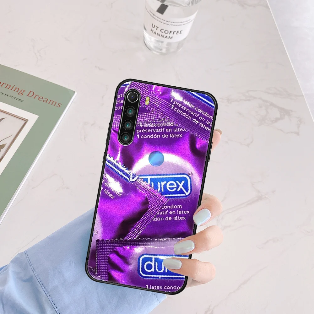 Durex Logo Brand Phone Case Cover Hull For XIAOMI Redmi 7 7A 8 8A 9 9C Note 6 7 8 9 9S K20 Pro K30 black Coque Painting Cover 3D
Durex Logo Brand Phone Case Cover Hull For XIAOMI Redmi 7 7A 8 8A 9 9C Note 6 7 8 9 9S K20 Pro K30 black Coque Painting Cover 3D