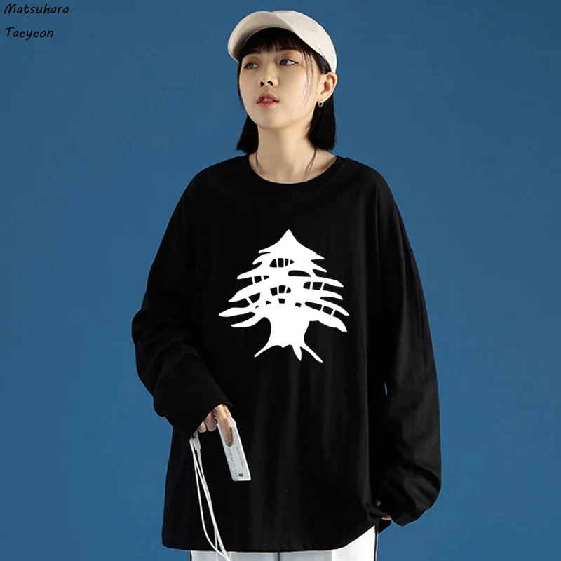 Women clothing Lebanon Cedar Tree Fashion Print Tee T-shirt Women Top Short Sleeve Female Sexy Loose Long Sleeve t shirt
Women clothing Lebanon Cedar Tree Fashion Print Tee T-shirt Women Top Short Sleeve Female Sexy Loose Long Sleeve t shirt