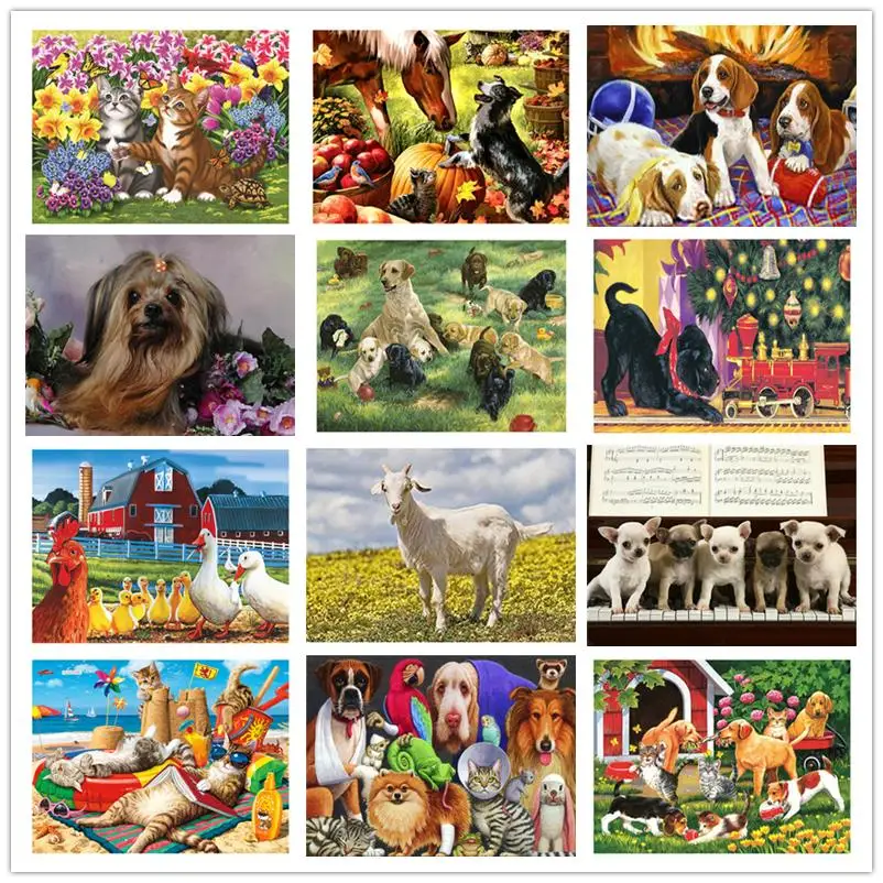 Pasture Animals Cat Diamond Painting Animal Dog Scenery Rhinestone DIY Full Square Round Diamond Embroidery Home Decoration
Pasture Animals Cat Diamond Painting Animal Dog Scenery Rhinestone DIY Full Square Round Diamond Embroidery Home Decoration