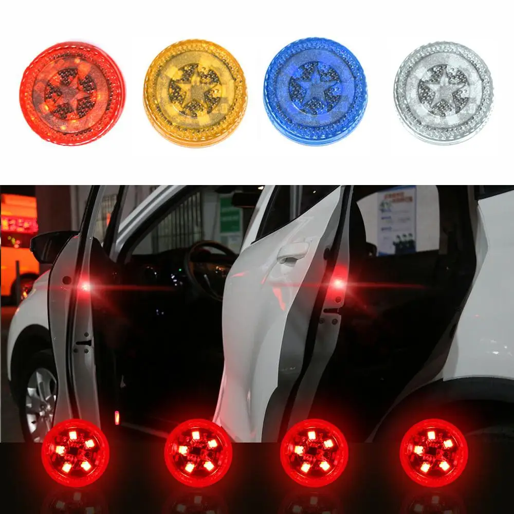 M&C New Style 2PCS Car LED Door Opening Signal Lamp Anti-Crash Warning Light For Universal Car Strobe Flashing Park Alarm Lights
M&C New Style 2PCS Car LED Door Opening Signal Lamp Anti-Crash Warning Light For Universal Car Strobe Flashing Park Alarm Lights