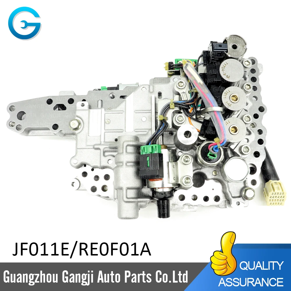 JF011E gearbox is designed suit for nissan Wave box electromagnetic valve bodies
JF011E gearbox is designed suit for nissan Wave box electromagnetic valve bodies