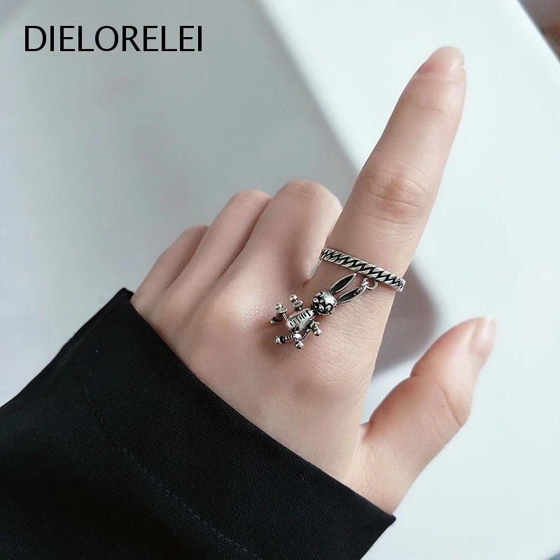 DIELORELEI 925 Sterling Silver Minimalist Accessories Gift Women Light Luxury Girls Open Ring Simple Adjustable Ring
DIELORELEI 925 Sterling Silver Minimalist Accessories Gift Women Light Luxury Girls Open Ring Simple Adjustable Ring