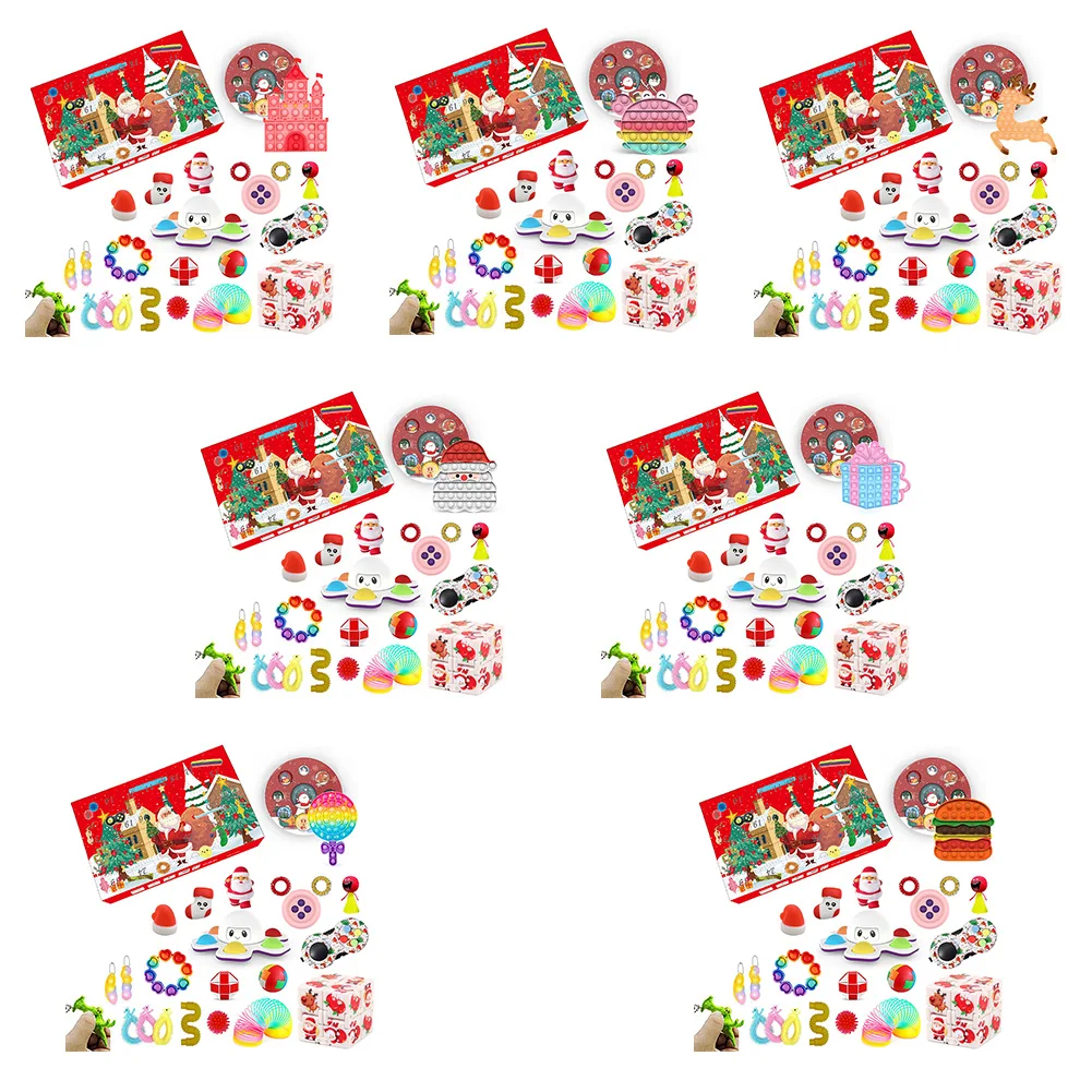 Christmas Countdown Calendar Toy Gift Box Push Bubbles to Decompress Christmas 24 Day Countdown Gift Box Children’s Gifts
Christmas Countdown Calendar Toy Gift Box Push Bubbles to Decompress Christmas 24 Day Countdown Gift Box Children’s Gifts