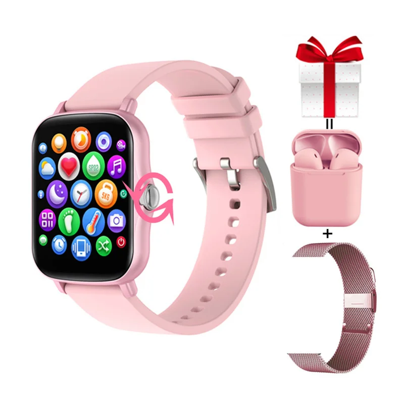 Woman Smart Watch 2021 Full Touch Screen Knob Rotation Fitness Tracker GTS 2 Smartwatch
Woman Smart Watch 2021 Full Touch Screen Knob Rotation Fitness Tracker GTS 2 Smartwatch