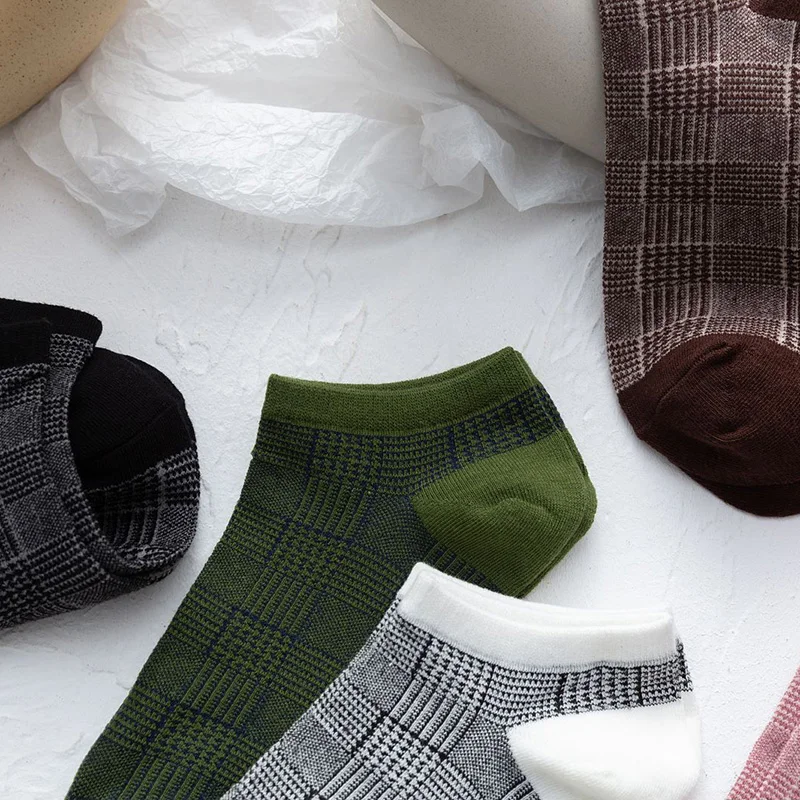 Socks Women Harajuku Japan Kawai Designer Spring Summer Ankle No Show Plaid Printed Cotton Casual Meia Mujer Sokken Vrouwen Cute
Socks Women Harajuku Japan Kawai Designer Spring Summer Ankle No Show Plaid Printed Cotton Casual Meia Mujer Sokken Vrouwen Cute