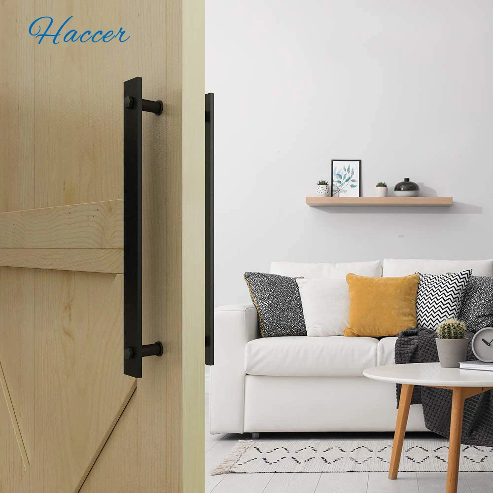 Gifsin 14" Carbon Steel Barn Door Pull Handle Sliding Wood Door Handle Flush Pull Set Heavy Duty Hardware Set
Gifsin 14" Carbon Steel Barn Door Pull Handle Sliding Wood Door Handle Flush Pull Set Heavy Duty Hardware Set