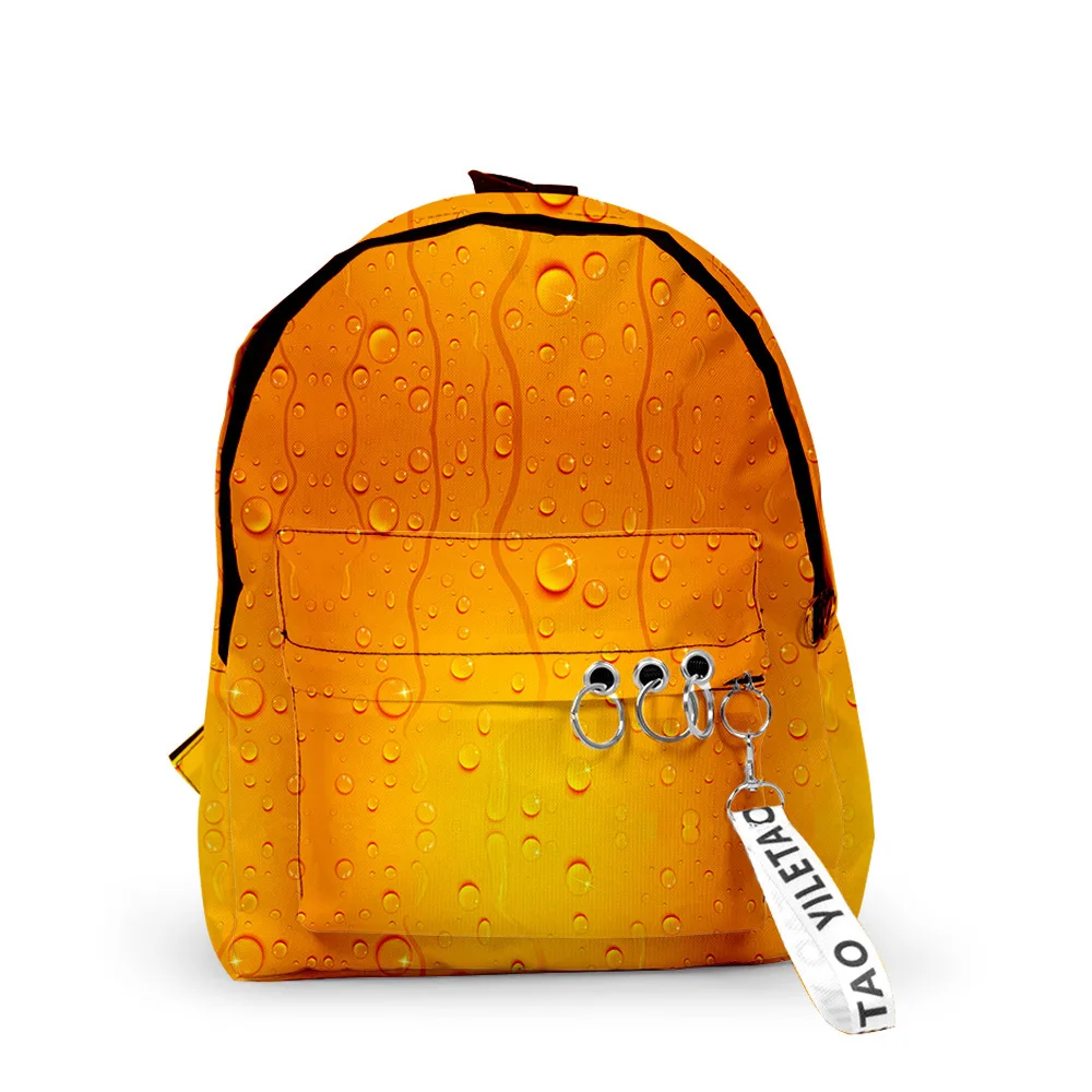 Trendy beer School Bags Travel Bags Boys Girls Cute Small Bags beer 3D Print Oxford Waterproof Key Chain Notebook Backpacks
Trendy beer School Bags Travel Bags Boys Girls Cute Small Bags beer 3D Print Oxford Waterproof Key Chain Notebook Backpacks