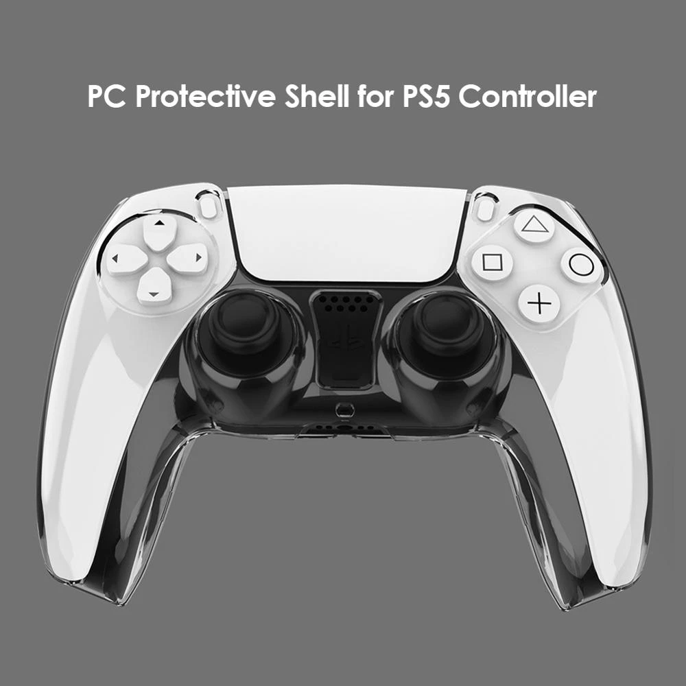 High Quality PS5 DualSense Skin Transparent Clear PC Cover Ultra Slim Protector Case for PlayStation 5 Controller Accessories
High Quality PS5 DualSense Skin Transparent Clear PC Cover Ultra Slim Protector Case for PlayStation 5 Controller Accessories