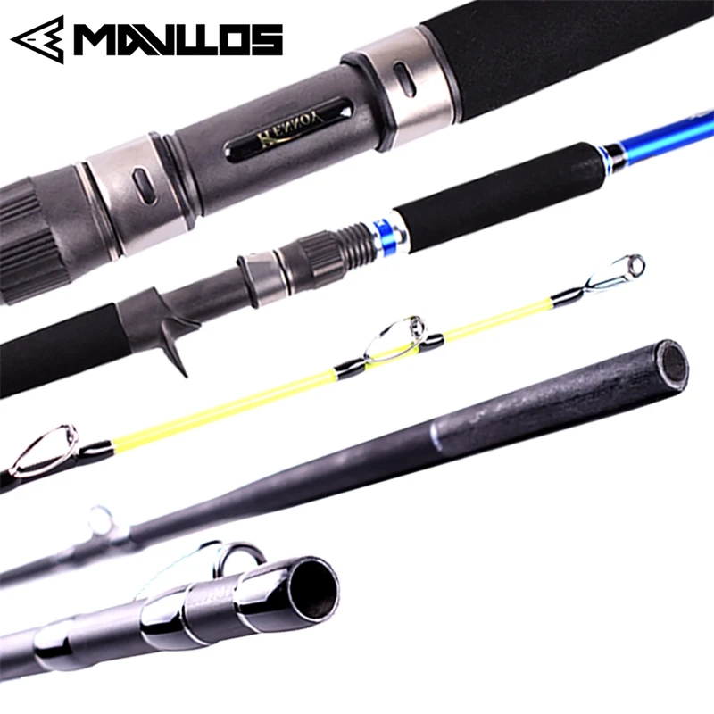 Mavllos Never Broken 1.8m Boat Popping Fishing Rod Spinning Casting Jigging Rod 2 Section 50KG Drag Fast Action Saltwater Rods
Mavllos Never Broken 1.8m Boat Popping Fishing Rod Spinning Casting Jigging Rod 2 Section 50KG Drag Fast Action Saltwater Rods