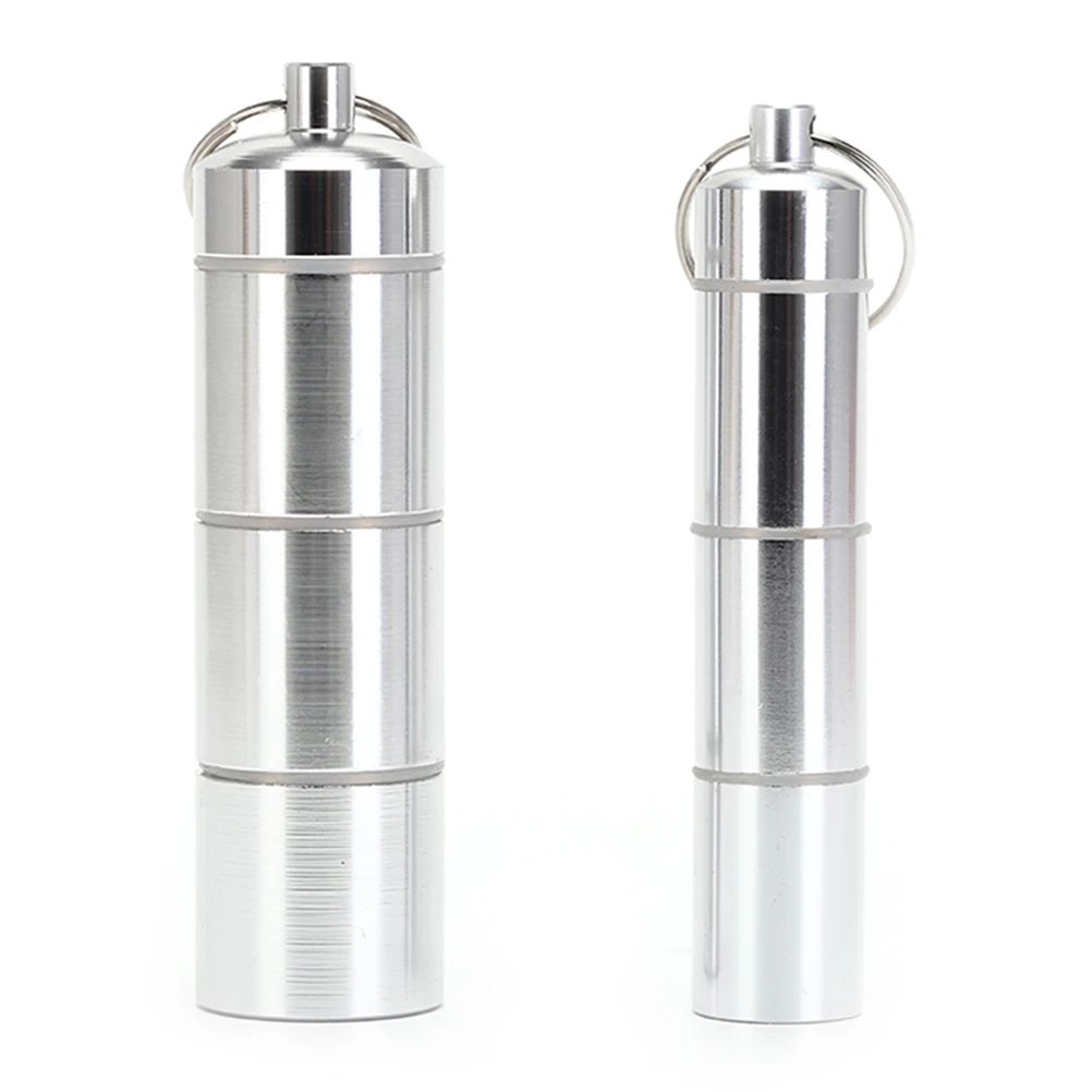 1 шт., водонепроницаемый алюминиевый контейнер для лекарств
1 шт., водонепроницаемый алюминиевый контейнер для лекарств