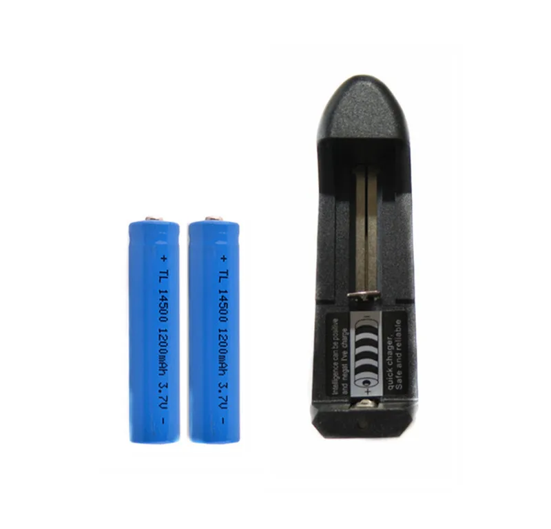 2pcs 14500 3.7V 1200mAh Li-ion Rechargeable Battery+1pcsAAA AA 18650 14500 10440 Rechargeable Battery Universal Charger
2pcs 14500 3.7V 1200mAh Li-ion Rechargeable Battery+1pcsAAA AA 18650 14500 10440 Rechargeable Battery Universal Charger