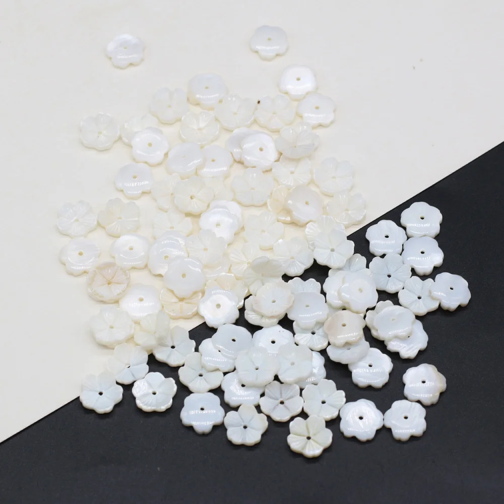 10 PCS Natural Freshwater White Shell Petal Shaped Shell Pendant Beads DIY Necklace Earrings Summer Beach Bohemian Style Jewelry
10 PCS Natural Freshwater White Shell Petal Shaped Shell Pendant Beads DIY Necklace Earrings Summer Beach Bohemian Style Jewelry