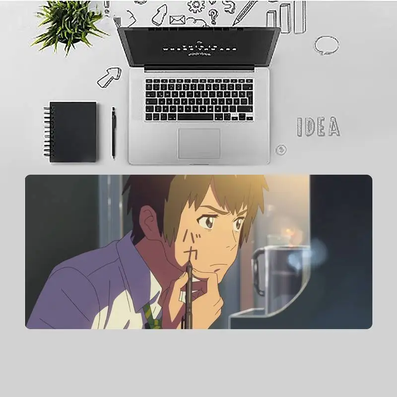 Anime your name gamer play mats Mousepad X XL XXL Non-slip Cushion Thickness 2mm LockEdge equal LE
Anime your name gamer play mats Mousepad X XL XXL Non-slip Cushion Thickness 2mm LockEdge equal LE