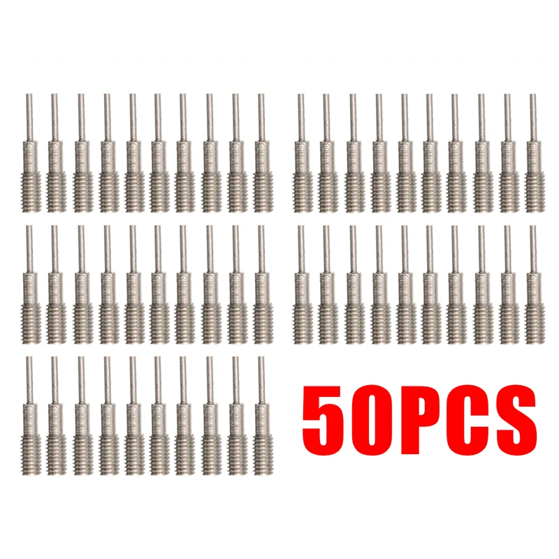 

50pcs Watch Spare Pins Band Link Remover Repair Pin Strap Watch Link Spring Bars Adjuster Watchmaker Repair Tool Replacement Kit