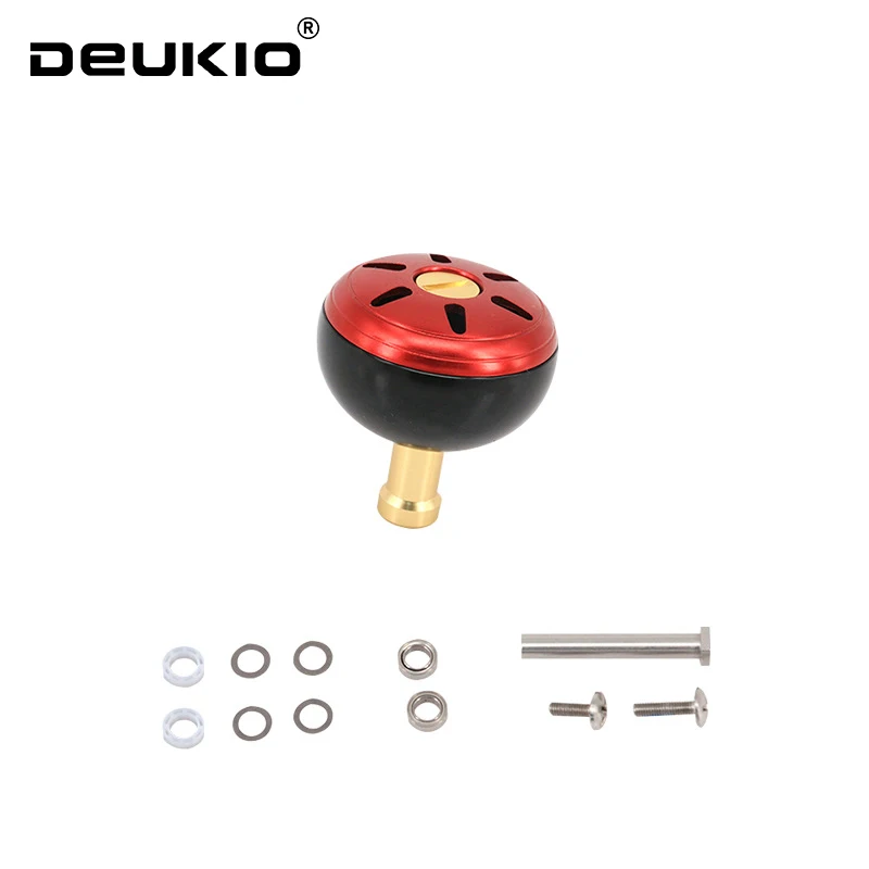 DEUKIO Handle Knob Fishing Reel D Brand Modified Grip Pill All Metal Grip Pill Fishing Rocker Knob Alloy for Fishing Tackle 2021
DEUKIO Handle Knob Fishing Reel D Brand Modified Grip Pill All Metal Grip Pill Fishing Rocker Knob Alloy for Fishing Tackle 2021