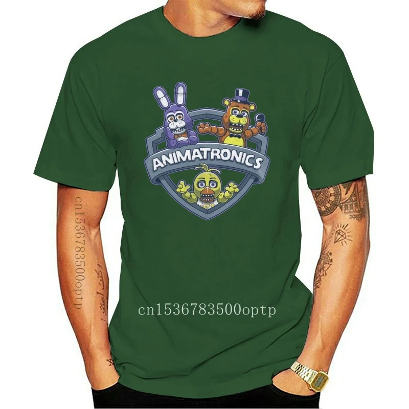 2021 New Printed Funny Animatronics Maniacs One Night At Freddys Men's T-Shirt camiseta masculina women's tshirt
2021 New Printed Funny Animatronics Maniacs One Night At Freddys Men's T-Shirt camiseta masculina women's tshirt