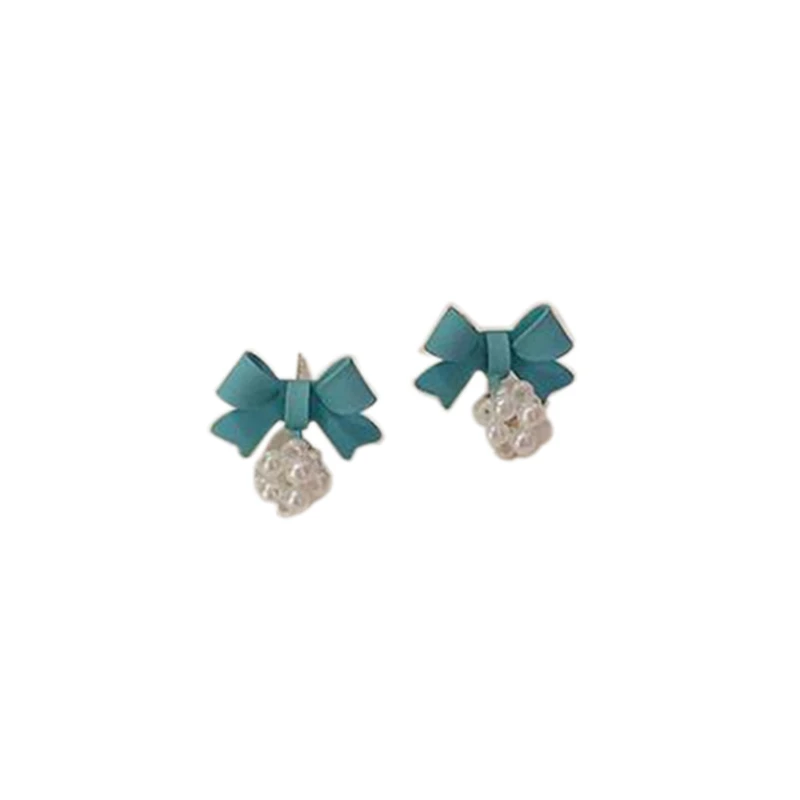 Серебряные серьги из серебра S925 пробы, корейские летние серьги в виде невинных бантов, жемчужные универсальные серьги для женщин
Серебряные серьги из серебра S925 пробы, корейские летние серьги в виде невинных бантов, жемчужные универсальные серьги для женщин