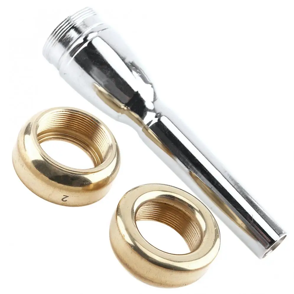 Trumpet Mouthpiece 7pcs/set Brass Professional Trumpet Mouth 3C 5C 7C 1-1/2C with 2 Golden Heads and 4 Cups for Trumpet
Trumpet Mouthpiece 7pcs/set Brass Professional Trumpet Mouth 3C 5C 7C 1-1/2C with 2 Golden Heads and 4 Cups for Trumpet