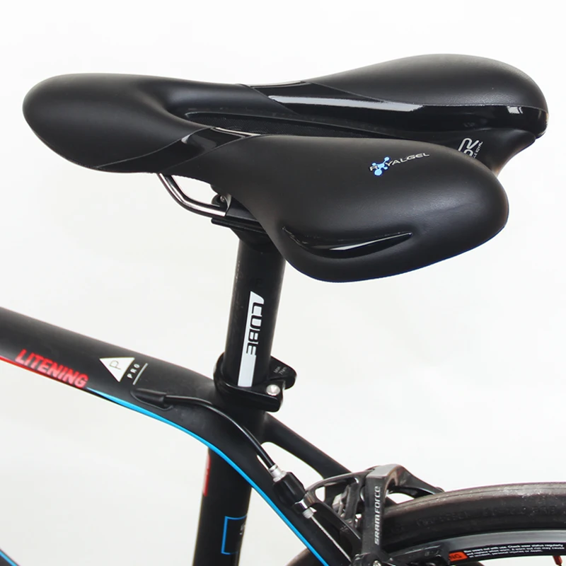 Велосипедное седло из силикагеля для горного велосипеда цвета на выбор | Спорт и