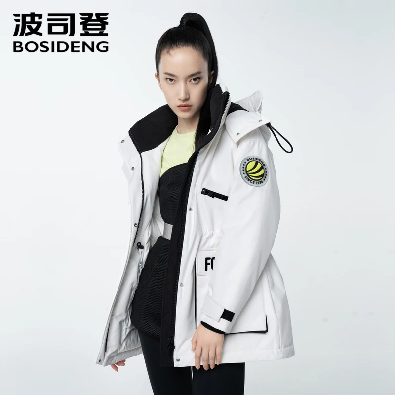 BOSIDENG down jacket Women Winter Down Coat 90% duck down jacket adjustable waist hooded coat safri style waterproof B00143322DS
BOSIDENG down jacket Women Winter Down Coat 90% duck down jacket adjustable waist hooded coat safri style waterproof B00143322DS