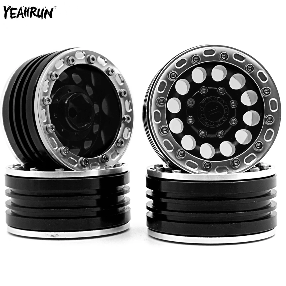 YEAHRUN 27mm Metal Alloy 1.9inch Beadlock Wheel Hub Rim For 1/10 Axial SCX10 90046 D90 D110 Tamiya CC01 RC4WD RC Crawler Car
YEAHRUN 27mm Metal Alloy 1.9inch Beadlock Wheel Hub Rim For 1/10 Axial SCX10 90046 D90 D110 Tamiya CC01 RC4WD RC Crawler Car