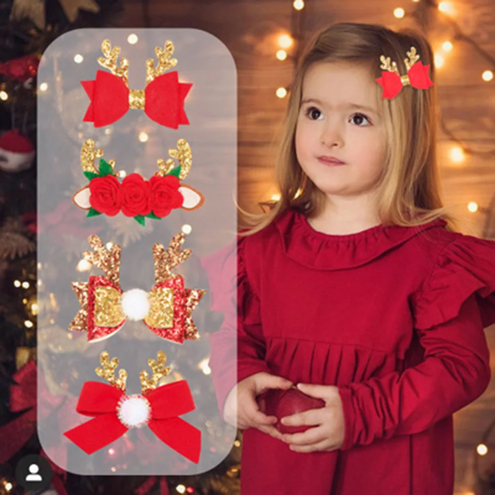 Fashion Christmas Hair Clips For Women And Girls Kawaii Kids Hair Accessories Snap Barrettes Ornament Hairpins Clip For Hair
Fashion Christmas Hair Clips For Women And Girls Kawaii Kids Hair Accessories Snap Barrettes Ornament Hairpins Clip For Hair