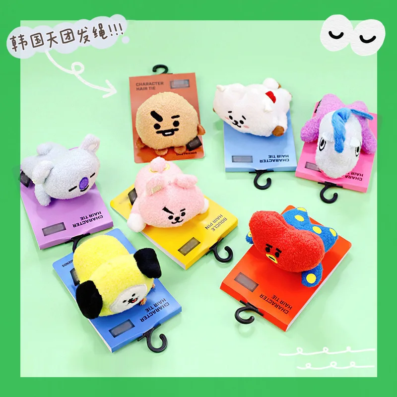 2HQBTSZ Bangtan Boys Groups Korean cartoon plush doll girl heart hair rope rubber band ponytail hair accessories gift
2HQBTSZ Bangtan Boys Groups Korean cartoon plush doll girl heart hair rope rubber band ponytail hair accessories gift