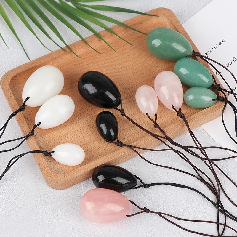 1/3PCS Egg Massage Ball Set Natural Helu Jade Crystal Mineral Massager Kegel Exercise Pelvic Floor Muscle Vaginal Massager Women
1/3PCS Egg Massage Ball Set Natural Helu Jade Crystal Mineral Massager Kegel Exercise Pelvic Floor Muscle Vaginal Massager Women