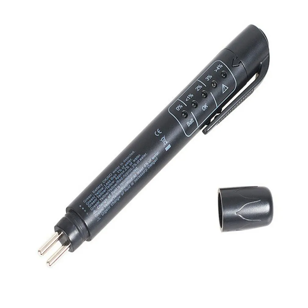 Test Pen Hydraulic Oil-water Analyzer LED Brake Fluid Test Pen Brake Fluid Replacement Tester Auto Parts Diagnostic Tool
Test Pen Hydraulic Oil-water Analyzer LED Brake Fluid Test Pen Brake Fluid Replacement Tester Auto Parts Diagnostic Tool