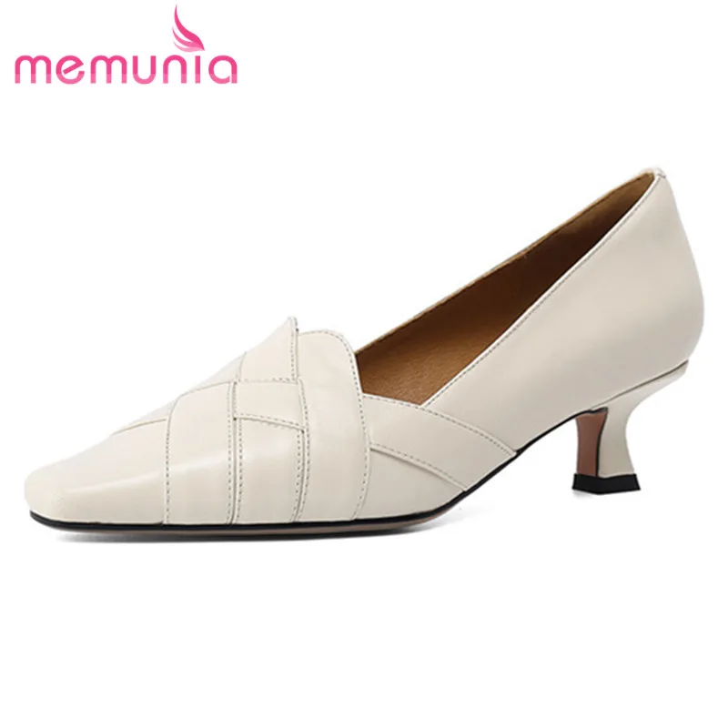 MEMUNIA 2021 Hot Sale Classic Dress Office Shoes Women Pumps Weave Slip On Spring Summer Genuine Leather Shoes Women High Heels
MEMUNIA 2021 Hot Sale Classic Dress Office Shoes Women Pumps Weave Slip On Spring Summer Genuine Leather Shoes Women High Heels
