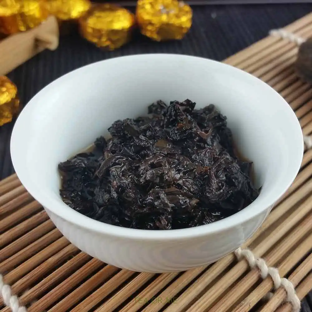 2020 Yr Mini Pu'er Tuocha Gold Tin Foil Packing Ripe Pu-erh Shu Pu'er Gift 75g
2020 Yr Mini Pu'er Tuocha Gold Tin Foil Packing Ripe Pu-erh Shu Pu'er Gift 75g