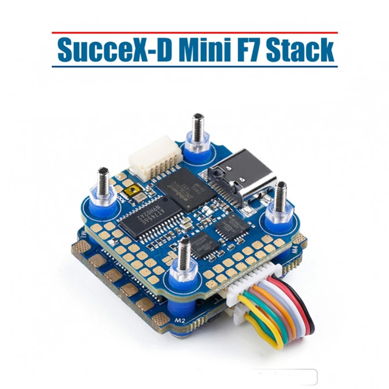 Контроллер полета iFlight sucex-D Mini F7 TwinG Stack F7 mini/sucex-D Mini 40A 2-6S 4 в 1 ESC для DJI Air блок FPV Racing
Контроллер полета iFlight sucex-D Mini F7 TwinG Stack F7 mini/sucex-D Mini 40A 2-6S 4 в 1 ESC для DJI Air блок FPV Racing