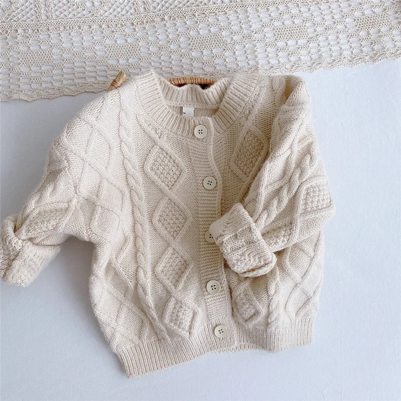 Baby Boys Girls Sweater Autumn Kids Single-breasted Knitting Cardigan Toddler Boys Winter Warm Pure Color Tops Clothing
Baby Boys Girls Sweater Autumn Kids Single-breasted Knitting Cardigan Toddler Boys Winter Warm Pure Color Tops Clothing