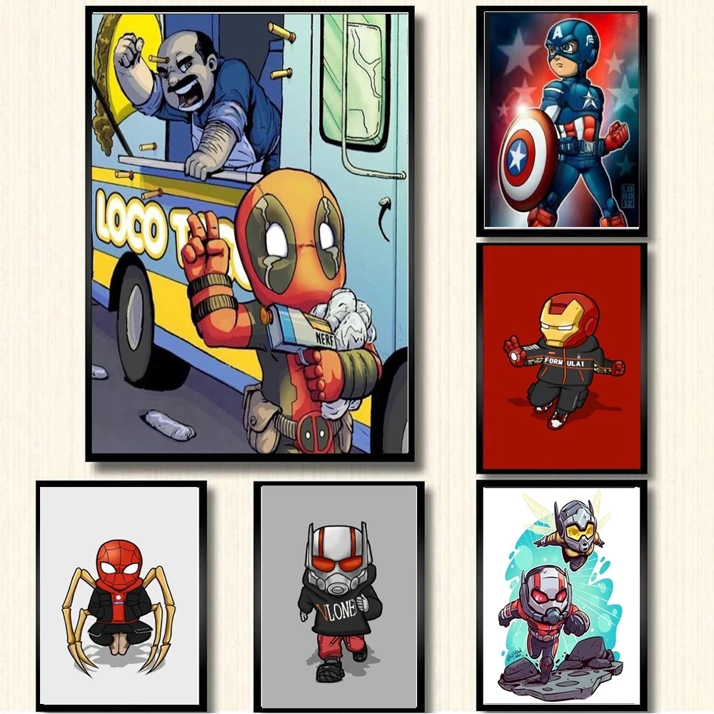 Marvel Canvas Painting Avengers Wall Artwork HD Printing Superhero Poster Home Decorative Modern Living Room Modular Pictures
Marvel Canvas Painting Avengers Wall Artwork HD Printing Superhero Poster Home Decorative Modern Living Room Modular Pictures