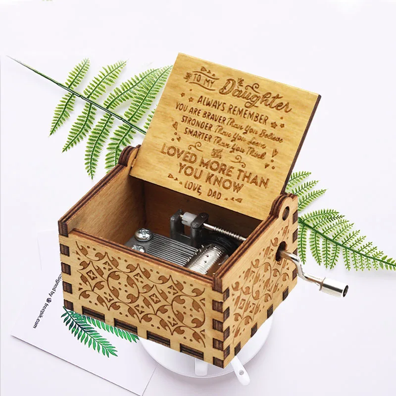 Away son Wife Festival Mom Daughter Music Box Cranked Love Queen handcranked Dad styles Sunshine Wooden Birthday Spirited
Away son Wife Festival Mom Daughter Music Box Cranked Love Queen handcranked Dad styles Sunshine Wooden Birthday Spirited