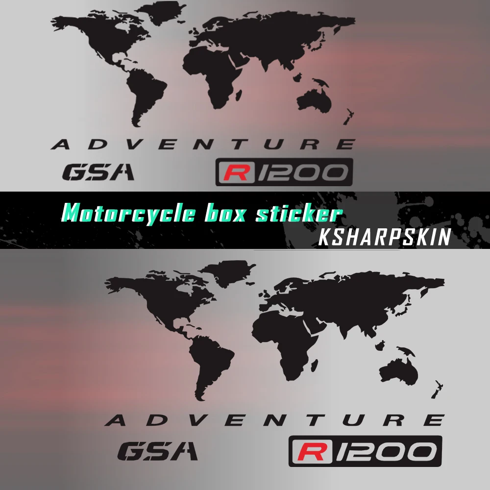 Motorcycle Aluminum Side Box Case Reflective sticker Decal Kit GSA sign For BMW R1200 r 1200 World Adventure Map sign
Motorcycle Aluminum Side Box Case Reflective sticker Decal Kit GSA sign For BMW R1200 r 1200 World Adventure Map sign