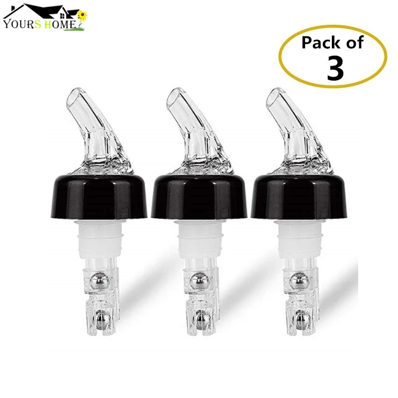 3pcs 30ml Automatic Measured Bottle Pourer Quick Shot Spirit Drinks Wine Cocktail Dispenser Bar Tool Wine Pourer
3pcs 30ml Automatic Measured Bottle Pourer Quick Shot Spirit Drinks Wine Cocktail Dispenser Bar Tool Wine Pourer