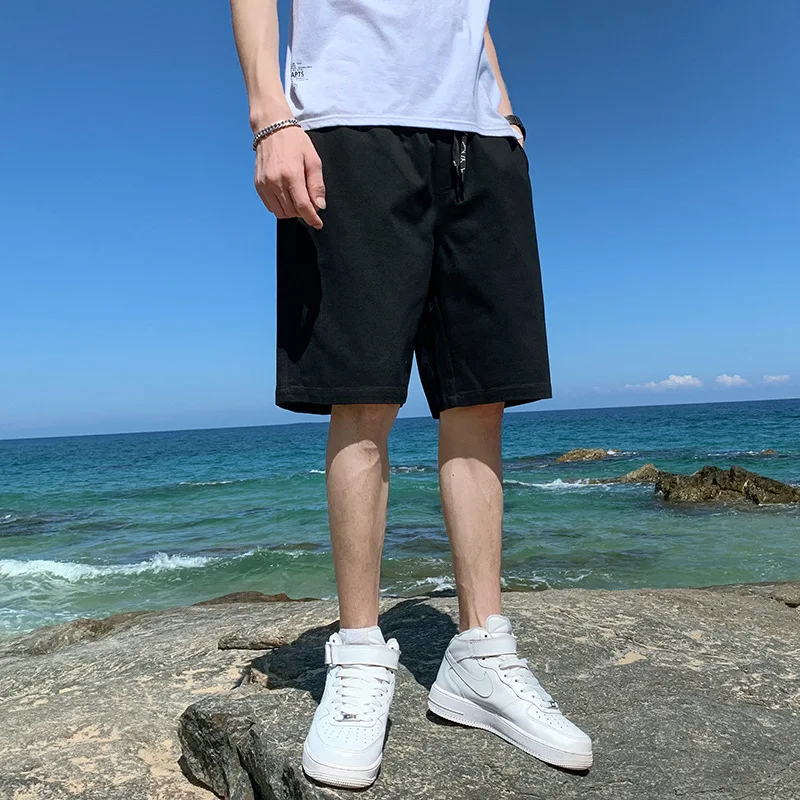 Men's shorts hot sale 2021 summer casual cotton fashion style shorts Bermuda men's tethered elastic waist shorts 
Men's shorts hot sale 2021 summer casual cotton fashion style shorts Bermuda men's tethered elastic waist shorts