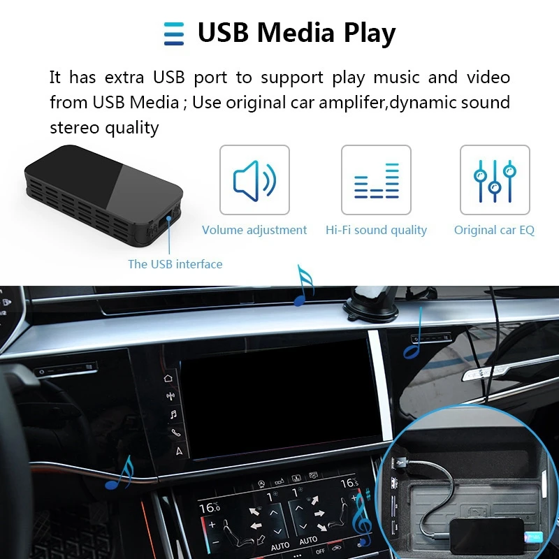 CarPlay TV AI Box Поддержка MirrorLink U Disk видео Wifi беспроводной Carplay Plug and Play Smart для любого адаптера версии IOS
CarPlay TV AI Box Поддержка MirrorLink U Disk видео Wifi беспроводной Carplay Plug and Play Smart для любого адаптера версии IOS