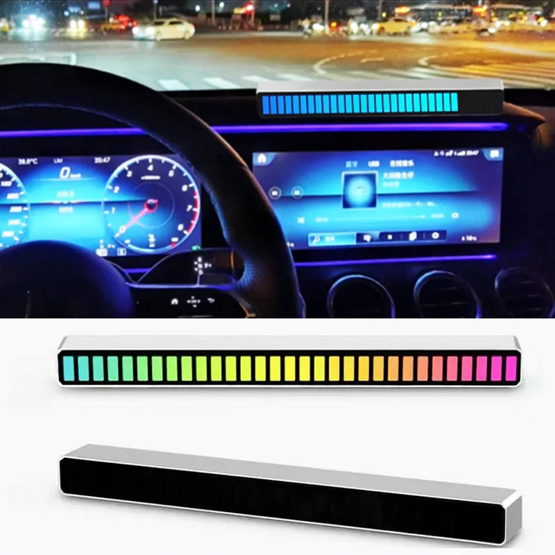 LED Strip Light Sound Control Pickup Rhythm Light Music Atmosphere Light RGB Music Light Bar USB Colorful Lamp For Car Party
LED Strip Light Sound Control Pickup Rhythm Light Music Atmosphere Light RGB Music Light Bar USB Colorful Lamp For Car Party