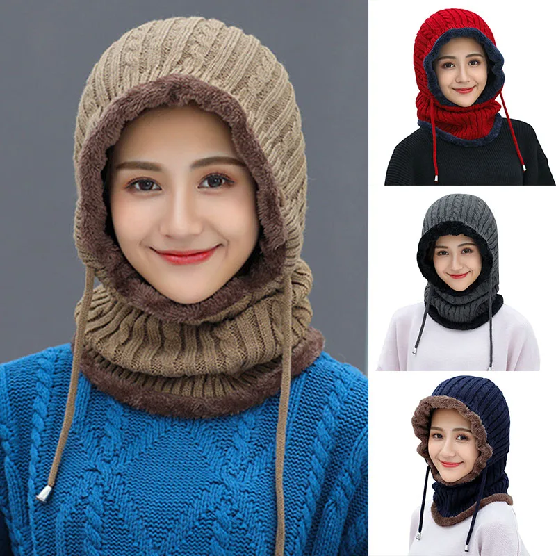 Winter Caps Fashion Windproof Knitted Hat Warming Plush Lining for Women Men Unisex TY66
Winter Caps Fashion Windproof Knitted Hat Warming Plush Lining for Women Men Unisex TY66
