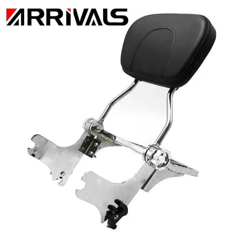 Chrome Motorcycle Sissy Bar Backrest Luggage Rack Docking Kit For Harley Touring Road King Road Street Glide FLHX 1997-2008
Chrome Motorcycle Sissy Bar Backrest Luggage Rack Docking Kit For Harley Touring Road King Road Street Glide FLHX 1997-2008