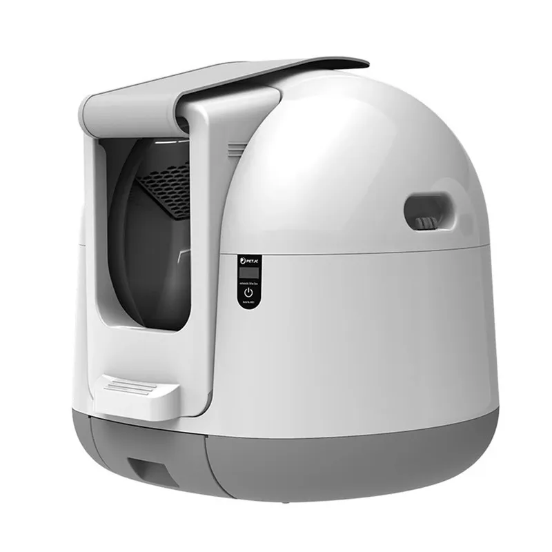Automatic Closed Smart Cat Litter Box Anti-Pinch Mute Gravity Sensor for Pet Self Cleaning Cat Bedpans Toilet Shoveling Machine
Automatic Closed Smart Cat Litter Box Anti-Pinch Mute Gravity Sensor for Pet Self Cleaning Cat Bedpans Toilet Shoveling Machine