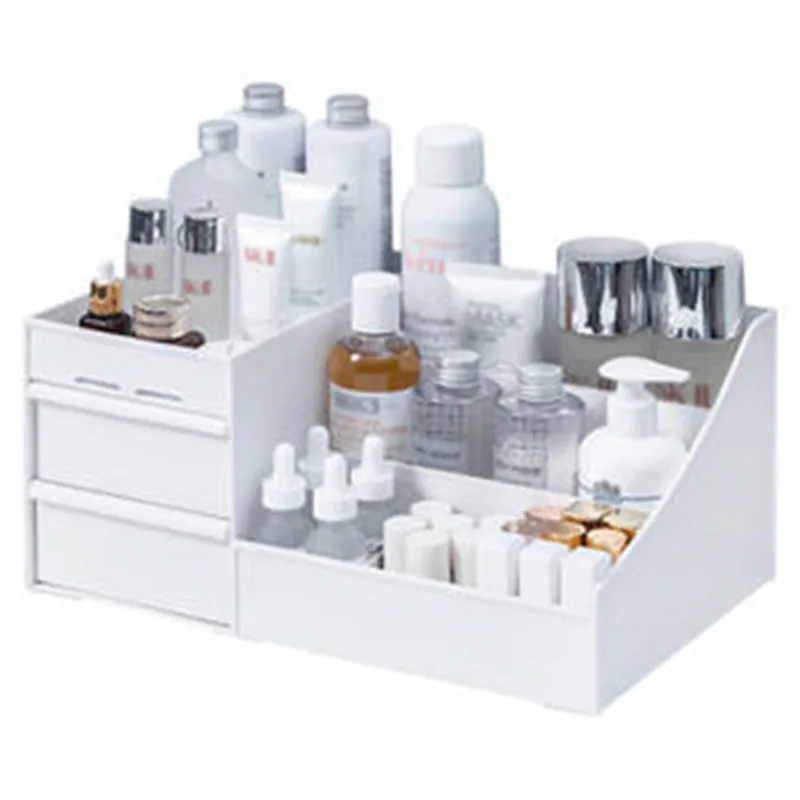 Large Capacity Cosmetic Storage Makeup Drawer Organizer Jewelry Nail Polish Container Desktop Sundries Many Lattices Wood 
Large Capacity Cosmetic Storage Makeup Drawer Organizer Jewelry Nail Polish Container Desktop Sundries Many Lattices Wood