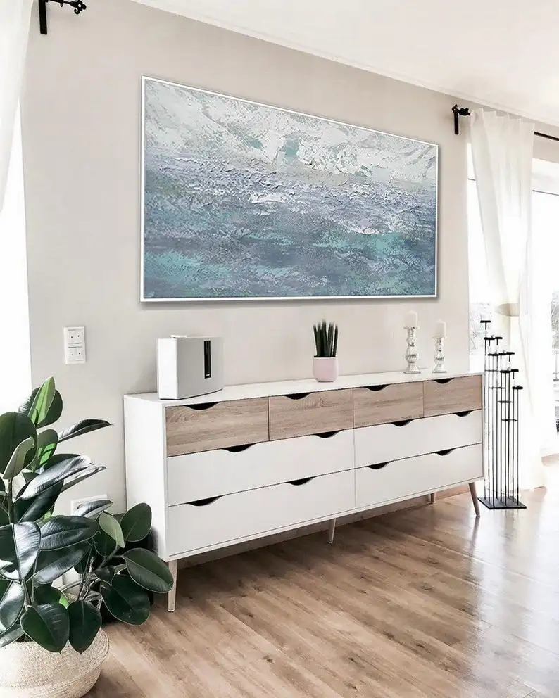 Handmade Painting Canvas Art Wall Decor Gray Blue Art Home Decor Abstract on Canvas Paintings Wall Pictures for Hostel Oil
Handmade Painting Canvas Art Wall Decor Gray Blue Art Home Decor Abstract on Canvas Paintings Wall Pictures for Hostel Oil