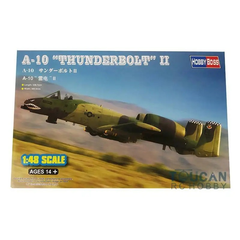 Hobby Boss 80323 1/48 USA A-10A Thunderstreak II Warplane Fighter Aircraft Model TH05536-SMT6
Hobby Boss 80323 1/48 USA A-10A Thunderstreak II Warplane Fighter Aircraft Model TH05536-SMT6