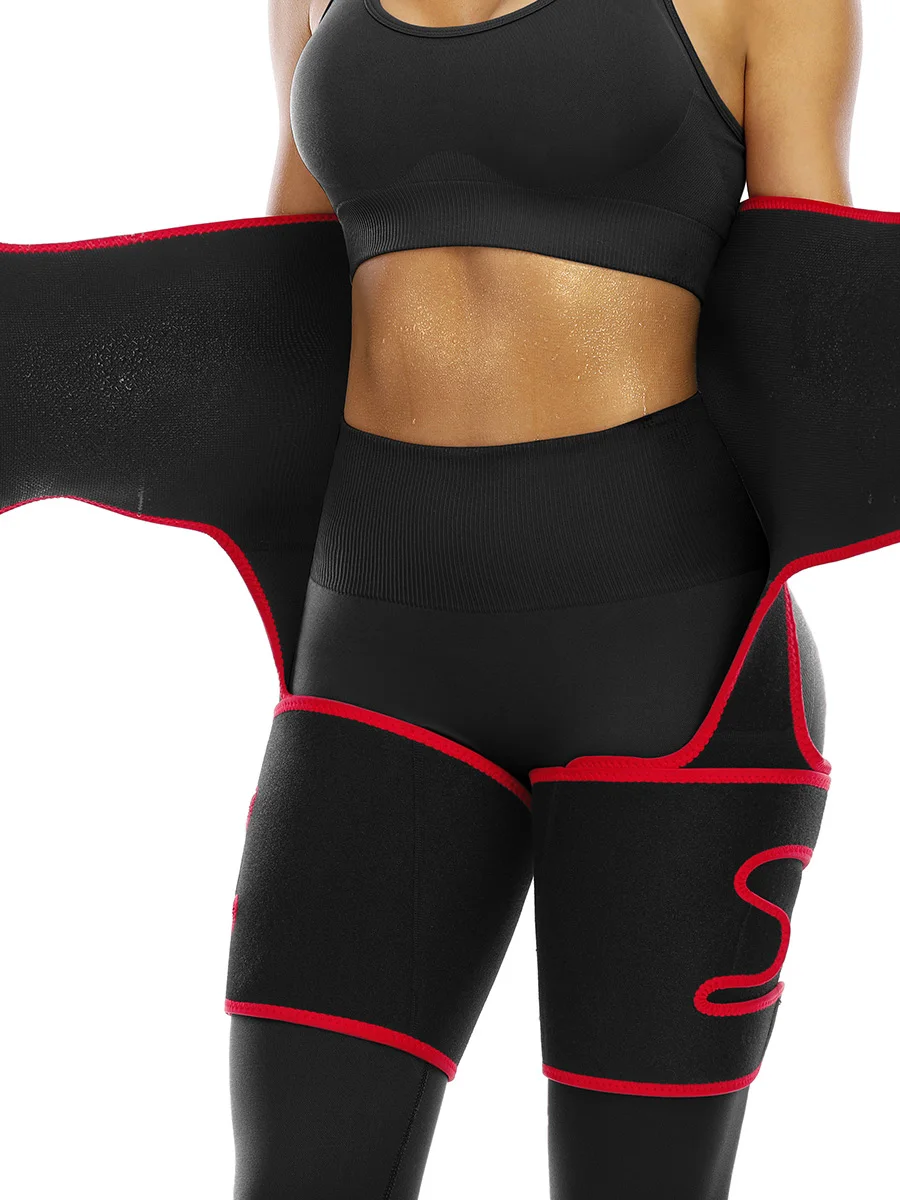 Women's 3 in 1 Waist Trainer Thigh Trimmer Neoprene Butt Lifter Shapewear Slimming Double Belt Compression Belt Leg Support
Women's 3 in 1 Waist Trainer Thigh Trimmer Neoprene Butt Lifter Shapewear Slimming Double Belt Compression Belt Leg Support